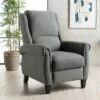 Haddan Recliner - Charcoal - Christopher Knight Home