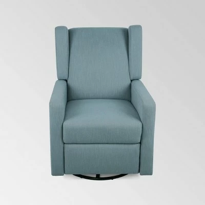 Hounker Contemporary Swivel Recliner - Christopher Knight Home Beige 11 Hounker Contemporary Swivel Recliner - Christopher Knight Home Beige - Image 9