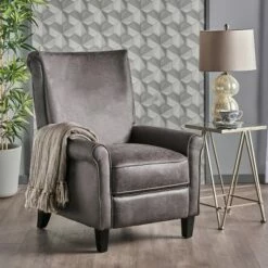 Charell Traditional Recliner Slate - Christopher Knight Home