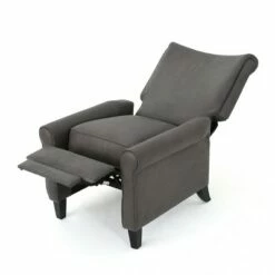 Charell Traditional Recliner Slate - Christopher Knight Home -Living Room Chairs store unnamed file 13293