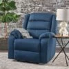 Adrianne Power Recliner Navy Blue - Christopher Knight Home