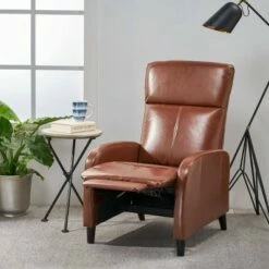 Stratton Recliner Tan - Christopher Knight Home