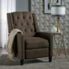 Izidro Tufted Recliner - Christopher Knight Home Dark Charcoal -Living Room Chairs store unnamed file 13396