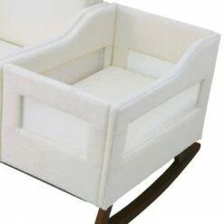 Second Story Home Emerson Nursery Recliner - Ivory 11 Second Story Home Emerson Nursery Recliner - Ivory -Living Room Chairs store unnamed file 13418