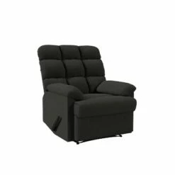 Prolounger Microfiber Wall Hugger Recliner - Handy Living Gray