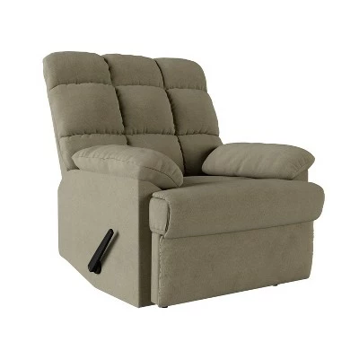 Prolounger Microfiber Wall Hugger Recliner - Handy Living Gray 13 Prolounger Microfiber Wall Hugger Recliner - Handy Living Gray - Image 11