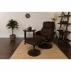 Flash Furniture Contemporary Multi-Position Recliner and Ottoman with Circular Wrapped Base in Brown Microfiber 2 Flash Furniture Contemporary Multi-Position Recliner and Ottoman with Circular Wrapped Base in Brown Microfiber -Living Room Chairs store unnamed file 13452