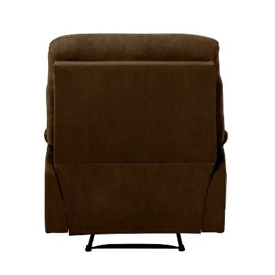 Wall Hugger Microfiber Pillow Top Arm Recliner Chair - ProLounger Brown 10 Wall Hugger Microfiber Pillow Top Arm Recliner Chair - ProLounger Brown - Image 8