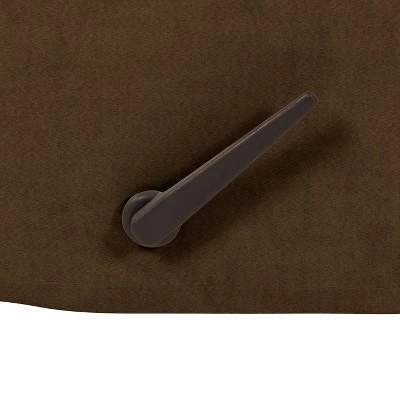 Wall Hugger Microfiber Pillow Top Arm Recliner Chair - ProLounger Brown 11 Wall Hugger Microfiber Pillow Top Arm Recliner Chair - ProLounger Brown - Image 9