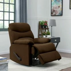 Wall Hugger Microfiber Pillow Top Arm Recliner Chair - ProLounger Brown 24 Wall Hugger Microfiber Pillow Top Arm Recliner Chair - ProLounger Brown -Living Room Chairs store unnamed file 13466
