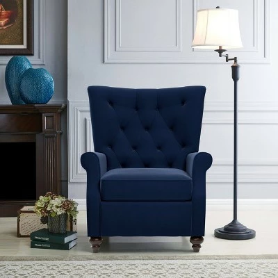 Push Back Recliner Navy Blue - ProLounger 3 Push Back Recliner Navy Blue - ProLounger