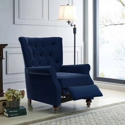Push Back Recliner Navy Blue - ProLounger 4 Push Back Recliner Navy Blue - ProLounger - Image 2