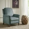 Madison Park Cicely Push Back Recliner Charcoal