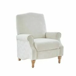 Madison Park Cranberry Push Back Recliner Ivory -Living Room Chairs store unnamed file 13584
