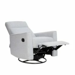 Second Story Home The Grove The Grove Swivel Recliner - Gray -Living Room Chairs store unnamed file 13598