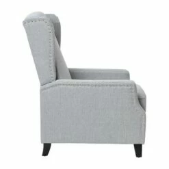 Emma and Oliver Fabric Upholstered Easy Push Back Recliner - Classic Wingback Design with Nailhead Accent Trim and Footrest 17 Emma and Oliver Fabric Upholstered Easy Push Back Recliner - Classic Wingback Design with Nailhead Accent Trim and Footrest -Living Room Chairs store unnamed file 13614