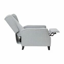 Emma and Oliver Fabric Upholstered Easy Push Back Recliner - Classic Wingback Design with Nailhead Accent Trim and Footrest 23 Emma and Oliver Fabric Upholstered Easy Push Back Recliner - Classic Wingback Design with Nailhead Accent Trim and Footrest -Living Room Chairs store unnamed file 13620