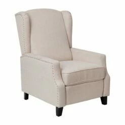 Emma and Oliver Fabric Upholstered Easy Push Back Recliner - Classic Wingback Design with Nailhead Accent Trim and Footrest 28 Emma and Oliver Fabric Upholstered Easy Push Back Recliner - Classic Wingback Design with Nailhead Accent Trim and Footrest -Living Room Chairs store unnamed file 13625