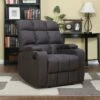 Prolounger Wall Hugger Microfiber Storage Recliner - Handy Living Sage