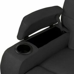 Prolounger Wall Hugger Microfiber Storage Recliner - Handy Living Sage -Living Room Chairs store unnamed file 13648