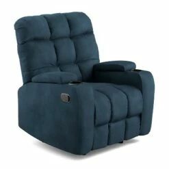 Prolounger Wall Hugger Microfiber Storage Recliner - Handy Living Sage -Living Room Chairs store unnamed file 13652