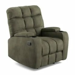 Prolounger Wall Hugger Microfiber Storage Recliner - Handy Living Sage -Living Room Chairs store unnamed file 13653