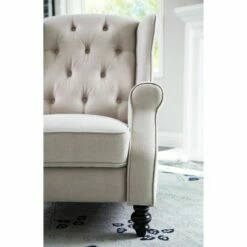 Scarlett Fabric Pushback Recliner Light Gray - Abbyson Living -Living Room Chairs store unnamed file 13656