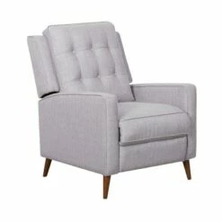 Francis Mid Century Pushback Recliner - Abbyson Living Ivory -Living Room Chairs store unnamed file 13682