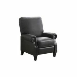 Karla Pushback Recliner - Abbyson Living Black -Living Room Chairs store unnamed file 13692