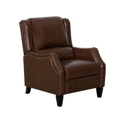Dixie Brown Pushback Recliner - Abbyson Living 9 Dixie Brown Pushback Recliner - Abbyson Living - Image 7