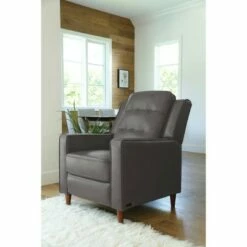 Holt Mid-Century Pushback Recliner - Abbyson Living Gray -Living Room Chairs store unnamed file 13706