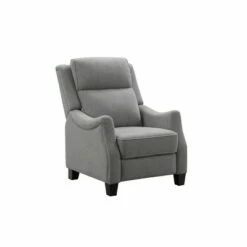 Kevin Fabric Tufted Pushback Recliner - Abbyson Living Gray -Living Room Chairs store unnamed file 13745