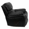 Leather Rocker Recliner - Riverstone Furniture Collection Brown