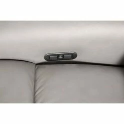 Lola Leather Power Recliner with Power Headrests Gray - Abbyson Living -Living Room Chairs store unnamed file 13811