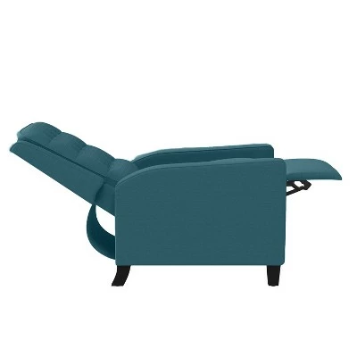 Fay Wingback Press-Back Recliner Medium Blue - ProLounger 4 Fay Wingback Press-Back Recliner Medium Blue - ProLounger - Image 2