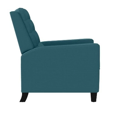 Fay Wingback Press-Back Recliner Medium Blue - ProLounger 6 Fay Wingback Press-Back Recliner Medium Blue - ProLounger - Image 4