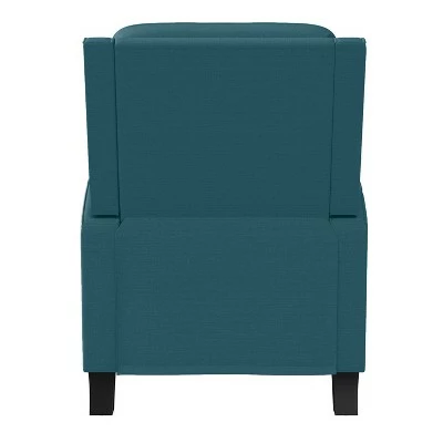 Fay Wingback Press-Back Recliner Medium Blue - ProLounger 7 Fay Wingback Press-Back Recliner Medium Blue - ProLounger - Image 5