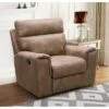 Jen Fabric Recliner - Abbyson Living Camel