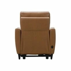 Audrey Leather Power Recliner with Power Headrest Camel - Abbyson Living -Living Room Chairs store unnamed file 13831