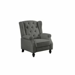 Savannah Fabric Pushback Recliner - Abbyson Living Navy Blue -Living Room Chairs store unnamed file 13845