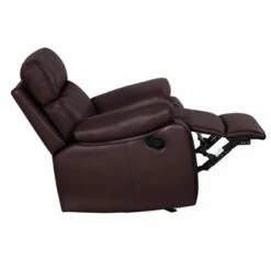 Cortez Leather Recliner - Abbyson Living Beige -Living Room Chairs store unnamed file 13854