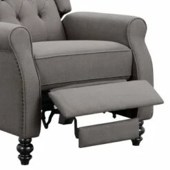 Cami Fabric Pushback Recliner Gray - Abbyson Living -Living Room Chairs store unnamed file 13877