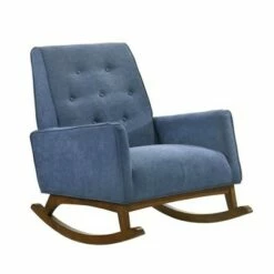 Wilshire Rocker Chair - Picket House Furnishings Dark Gray