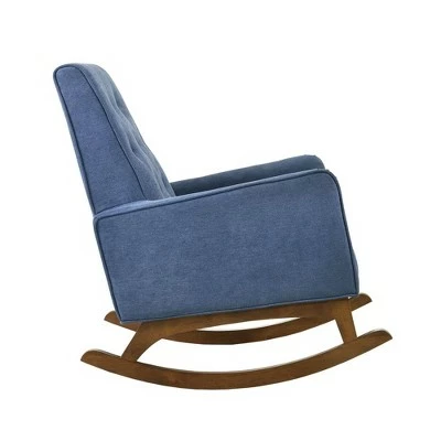 Wilshire Rocker Chair - Picket House Furnishings Dark Gray 4 Wilshire Rocker Chair - Picket House Furnishings Dark Gray - Image 2