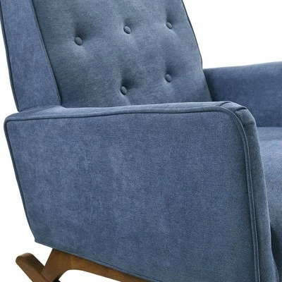 Wilshire Rocker Chair - Picket House Furnishings Dark Gray 7 Wilshire Rocker Chair - Picket House Furnishings Dark Gray - Image 5