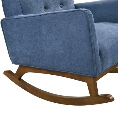 Wilshire Rocker Chair - Picket House Furnishings Dark Gray 9 Wilshire Rocker Chair - Picket House Furnishings Dark Gray - Image 7