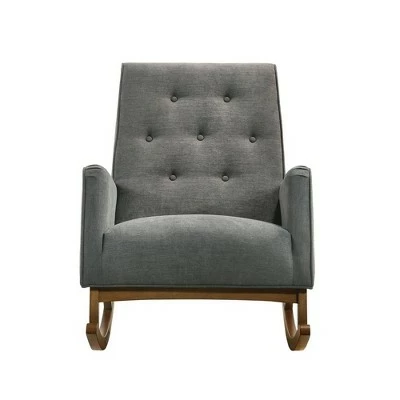 Wilshire Rocker Chair - Picket House Furnishings Dark Gray 13 Wilshire Rocker Chair - Picket House Furnishings Dark Gray - Image 11