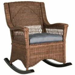 Aria Rocking Chair - Brown - Safavieh 8 Aria Rocking Chair - Brown - Safavieh -Living Room Chairs store unnamed file 13962