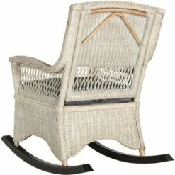Aria Rocking Chair - Antique/Grey - Safavieh -Living Room Chairs store unnamed file 13971