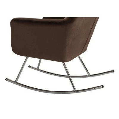 Gift Mark Deluxe Adult Rocking Chair with Chrome Legs 5 Gift Mark Deluxe Adult Rocking Chair with Chrome Legs - Image 3